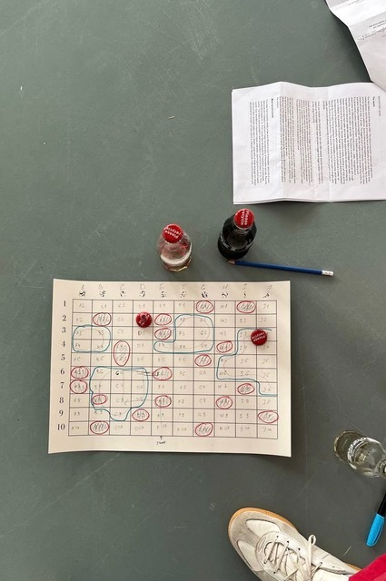 Map of the role-play 'The Last Submarine'